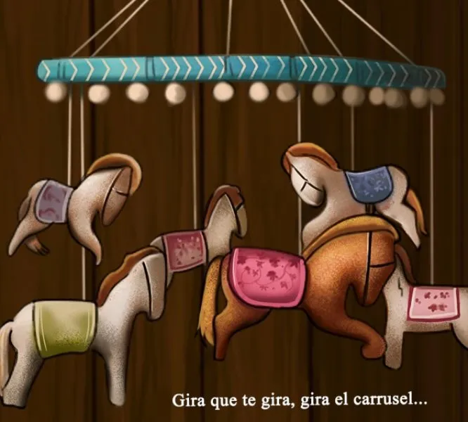 Ilustracin del Cuento Infantil El Carrousel