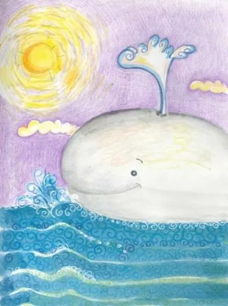 Ilustracin del Cuento Infantil Serena, la ballena