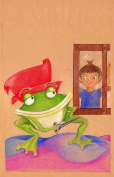 Ilustracin del Cuento Infantil Un regalo de Reyes