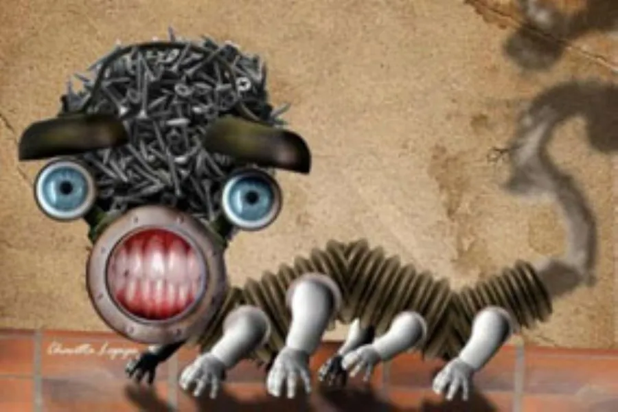 Antes de Dormir - Poesía El ciempiés burlón