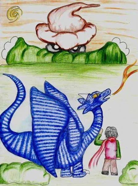 El Dragón Azul