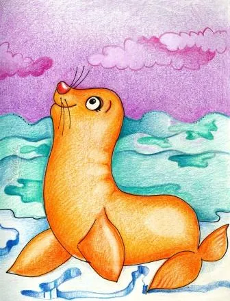 El lobito de mar travieso