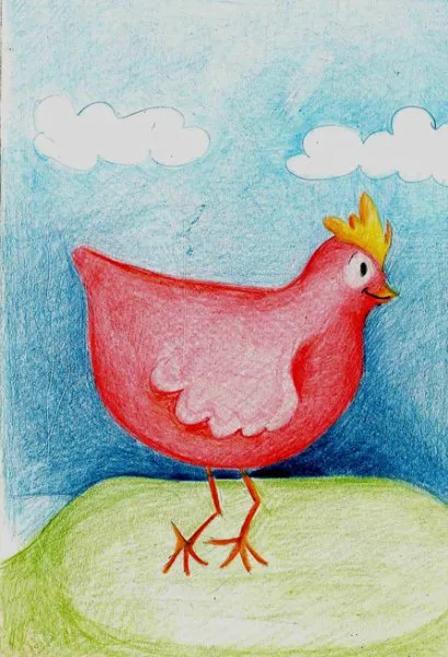 La gallinita colorada