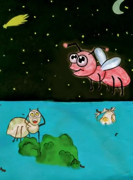 La hormiga que aprendió a volar